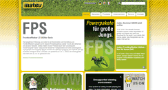 Desktop Screenshot of matev.de